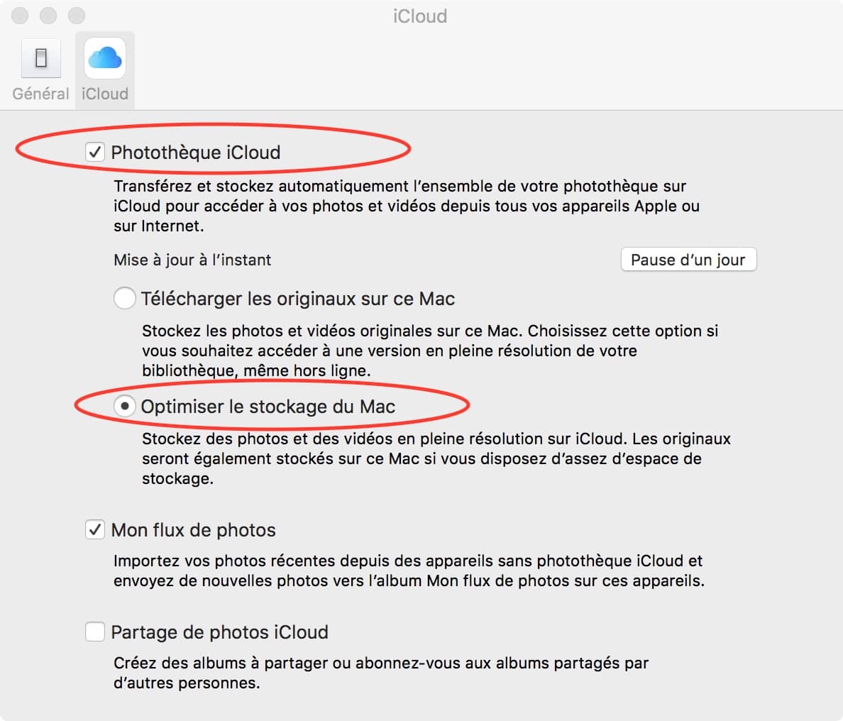 Optimiser phototèque iCloud, plus de place pour les photos iPhone !